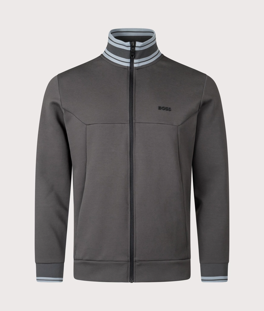 Hugo Boss Mens Full Zip Zone Sweatshirt